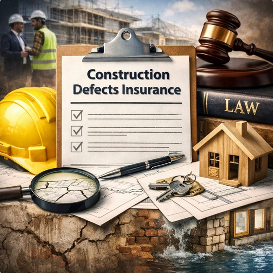 Building defects insurance for a construction project and project owner protection