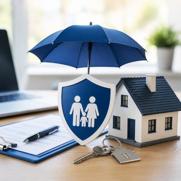 Mortgage borrower insurance for loan, credit, guarantees and offer comparison