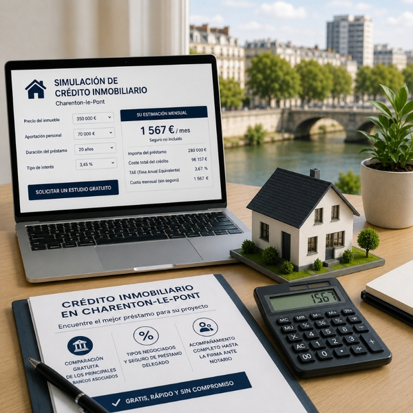 Simulación Crédito Hipotecario Charenton-le-Pont – Lev Assurances